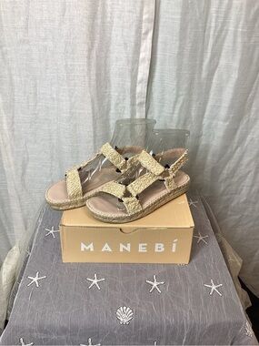 MANEBÍ Yukatan Hiking Sandal Espadrilles; Size: 7.5